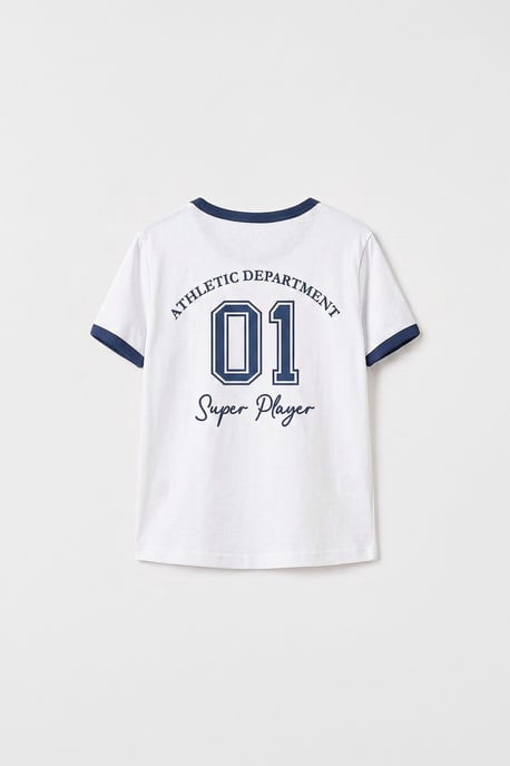 Jugend Unisex Baumwoll-Elasthan T-Shirt - Image 3