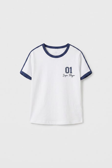 Jugend Unisex Baumwoll-Elasthan T-Shirt - Image 4