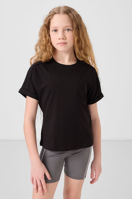 Jugend Unisex Baumwoll-Elasthan T-Shirt - Image 3