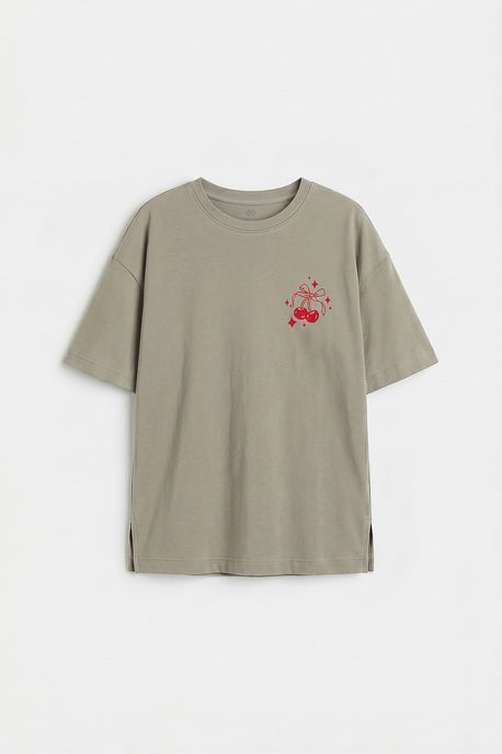 Jugend Baumwoll-Elasthan T-Shirt - Image 4