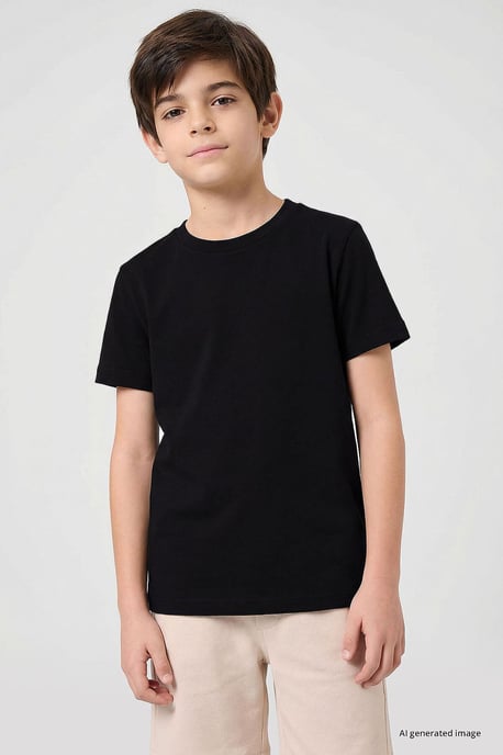 Herren Baumwoll-Elastan T-Shirt - Image 1