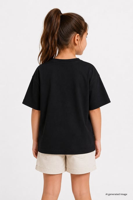 Jugend Unisex Baumwollmischung T-Shirt - Image 3