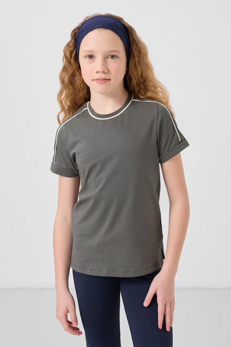 Jugend Unisex Baumwoll-Elasthan T-Shirt - Image 2