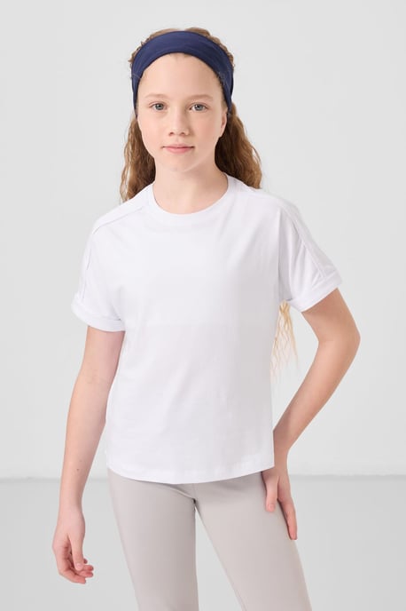 Jugend Unisex Baumwoll-Elasthan T-Shirt - Image 1