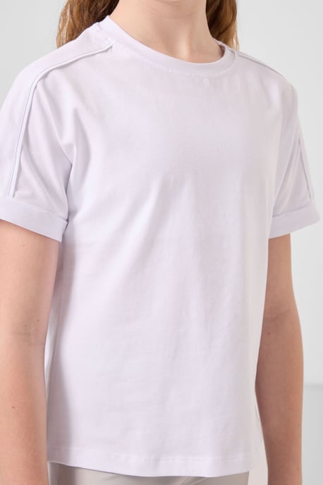 Jugend Unisex Baumwoll-Elasthan T-Shirt - Image 4