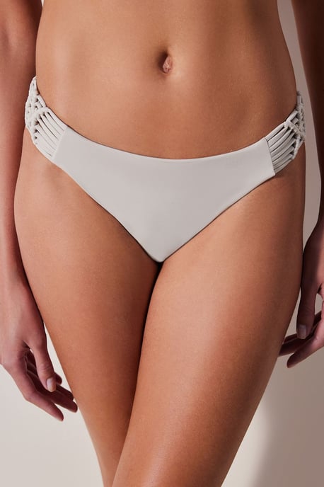 Penti Tiefer geschnittene Hipster-Bikinihose - Wollweiß - Image 1