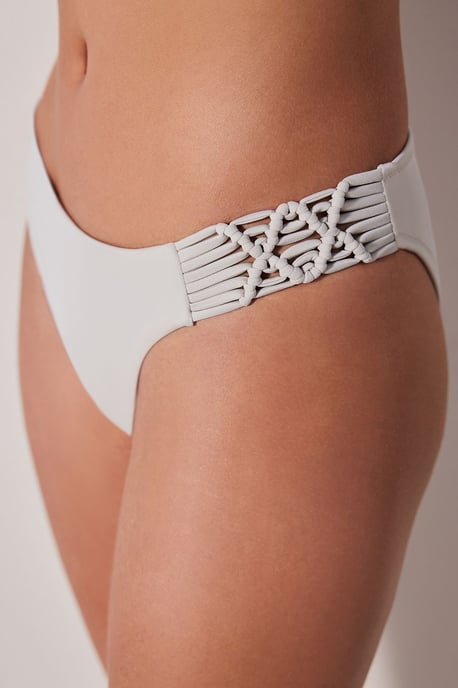 Penti Tiefer geschnittene Hipster-Bikinihose - Wollweiß - Image 3