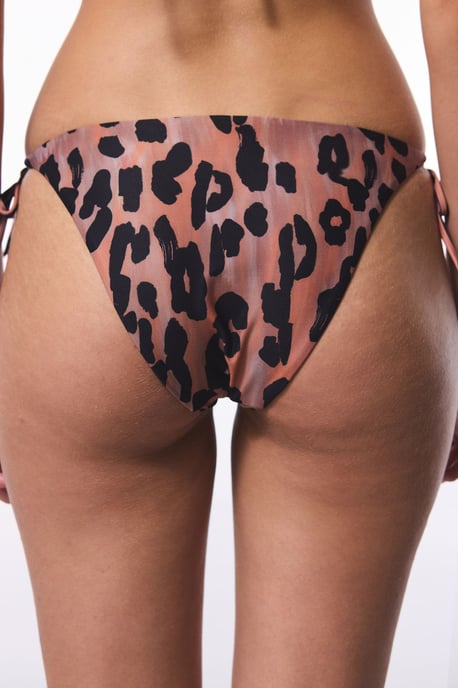 Tie-Dye Leopard-Höschen mit niedriger Taille - Image 3