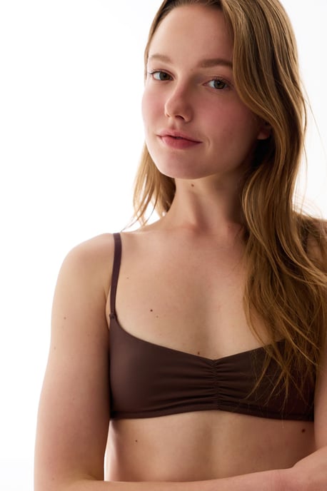 Faltenjersey Bralette-BH - Image 1