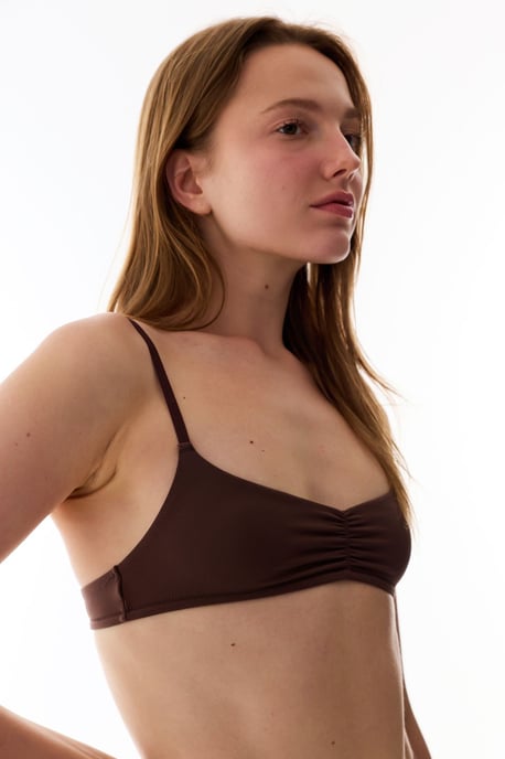 Faltenjersey Bralette-BH - Image 3