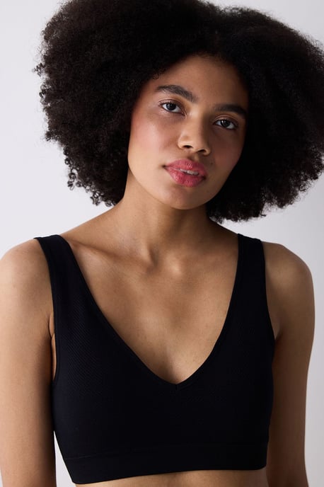 Nahtloses Strick-Bralette - Image 2