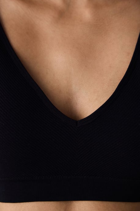 Nahtloses Strick-Bralette - Image 4
