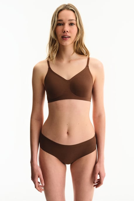 Strick-Jersey-Bralette mit Haken- und Ösenverschluss - Image 5