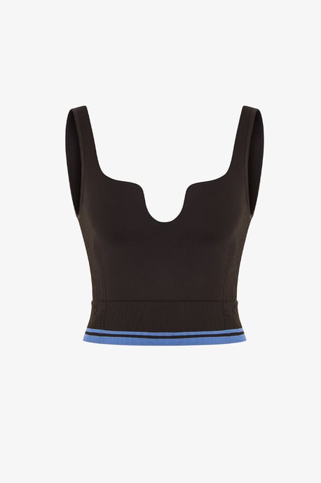 Gepolsterter V-Ausschnitt Sport-BH - Image 6