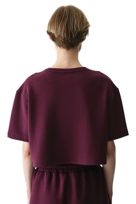 Übergroßes gestricktes Rundhals-T-Shirt - Image 2