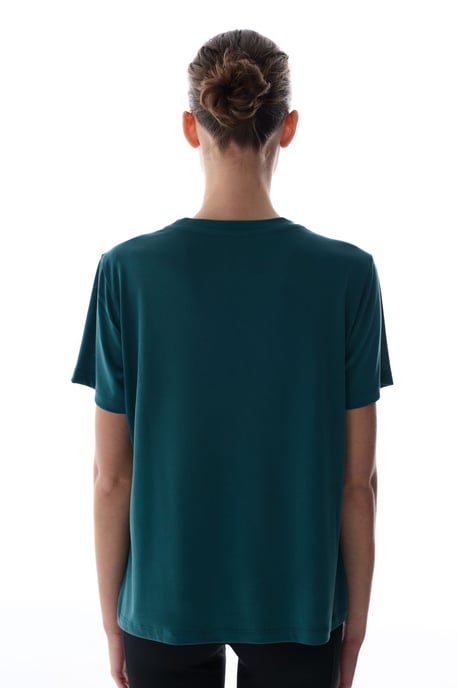 Übergroßes Langarm Strick-Crewneck T-Shirt - Image 4