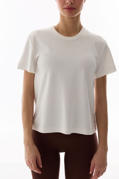 Übergroßes Baumwoll-Crewneck-T-Shirt - Image 2