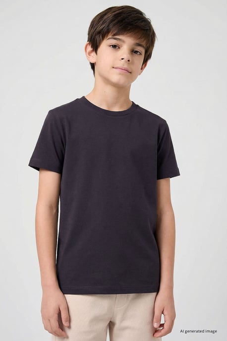 Herren Baumwoll-Elastan T-Shirt - Image 1
