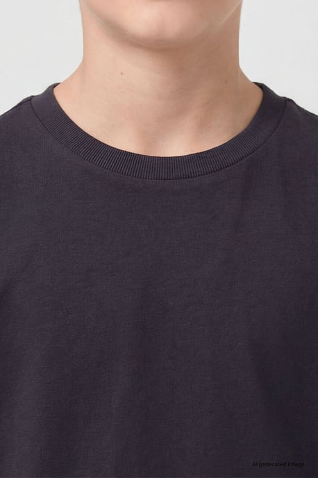 Herren Baumwoll-Elastan T-Shirt - Image 3