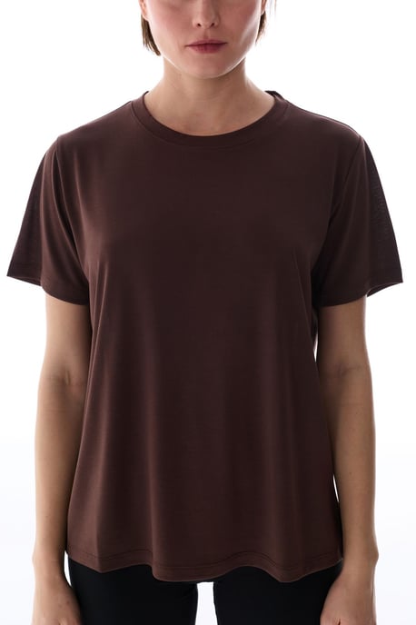 Oversized Langarm-Strickcrew-Neck-T-Shirt - Image 3