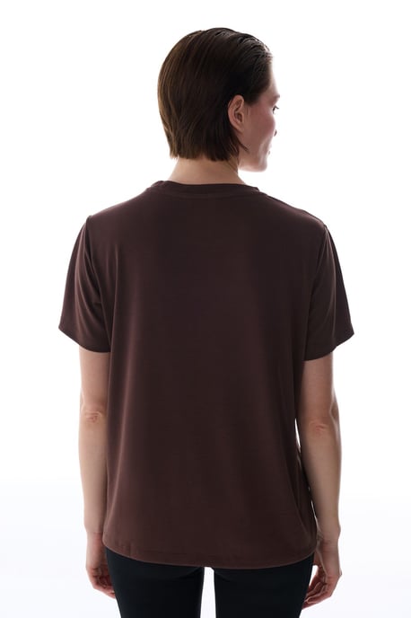 Oversized Langarm-Strickcrew-Neck-T-Shirt - Image 6