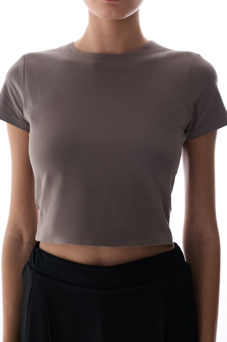 Damen Kurzarm Rundhals T-Shirt - Image 2