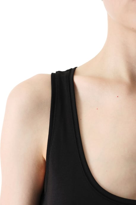 Ärmelloser Strick-Bodysuit mit U-Ausschnitt - Image 3