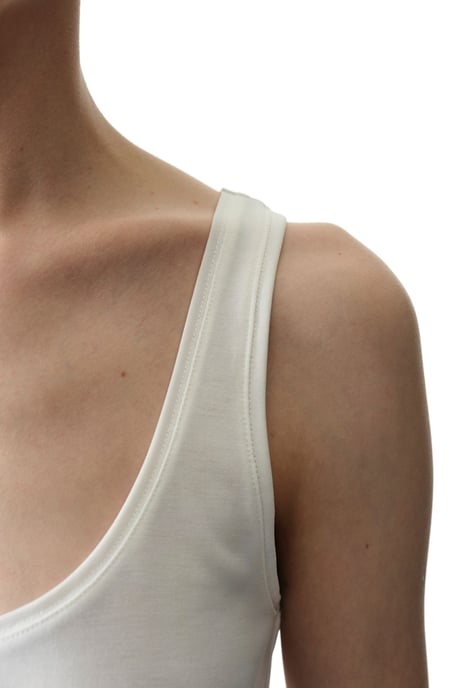 Ärmelloser Strick-Body mit U-Ausschnitt - Image 3