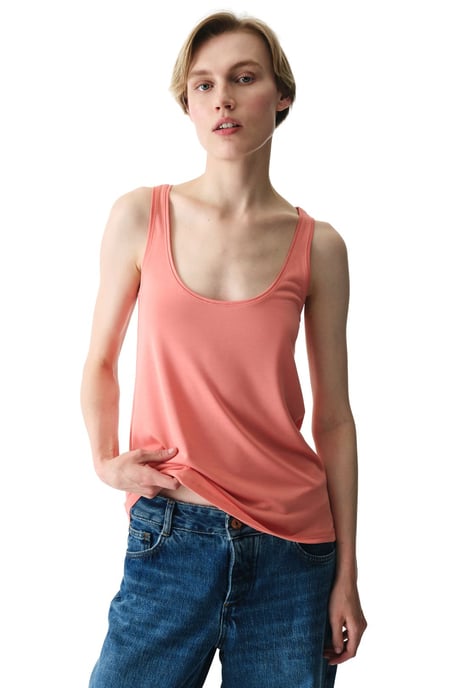 Ärmelloser Strick-Body mit U-Ausschnitt - Image 1