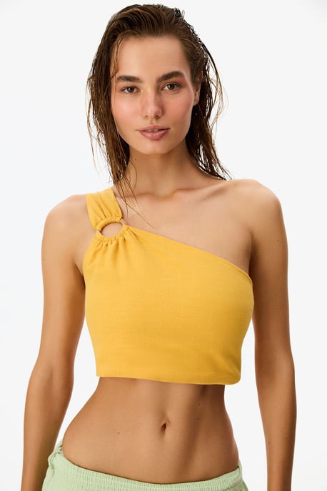 Bandeau-Bodysuit mit Crop-Ausschnitten - Image 1