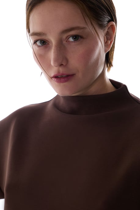 Übergroßer Strick-Bodysuit mit Rundhalsausschnitt - Image 2