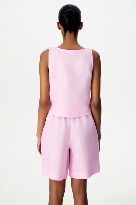 Leinen Ärmelloses Cami Bodysuit - Image 2