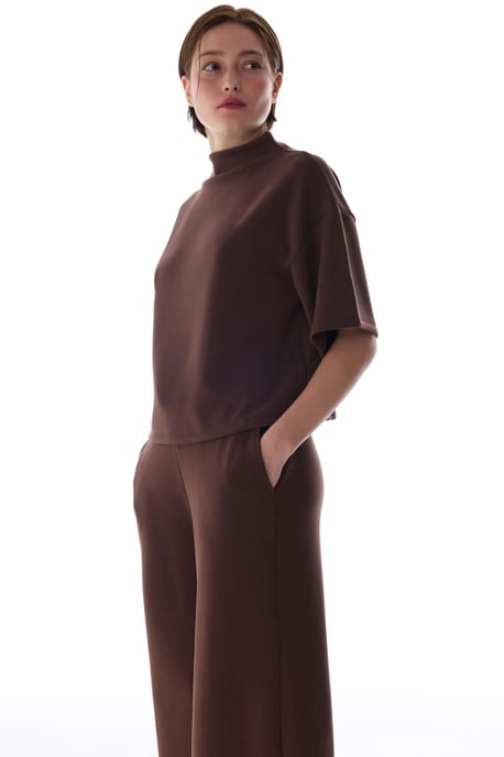 Übergroßer Strick-Bodysuit mit Rundhalsausschnitt - Image 4
