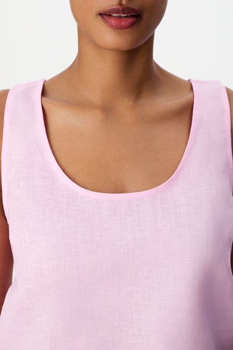 Leinen Ärmelloses Cami Bodysuit - Image 3