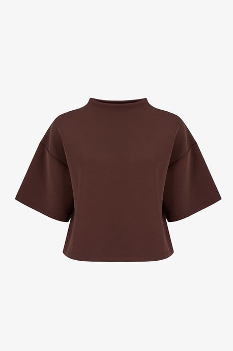 Übergroßer Strick-Bodysuit mit Rundhalsausschnitt - Image 6