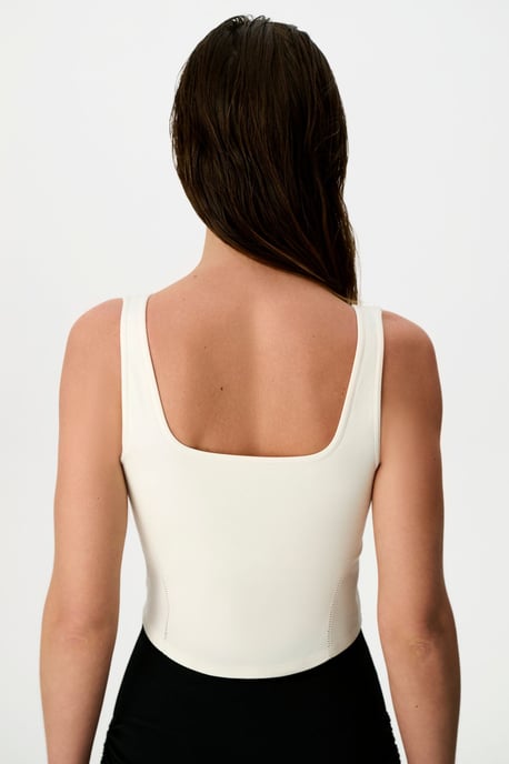 Ärmelloser Rundhals-Body - Image 4