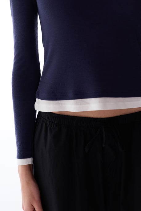 Langärmliger Body mit Rundhalsausschnitt - Image 4