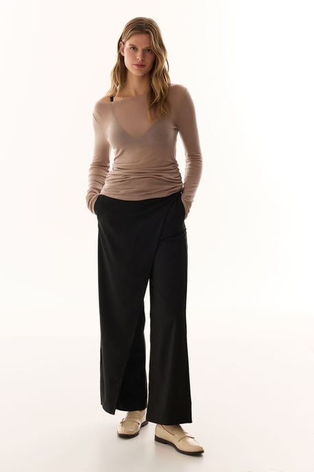 Fältchenstrick Langarmbody - Image 6