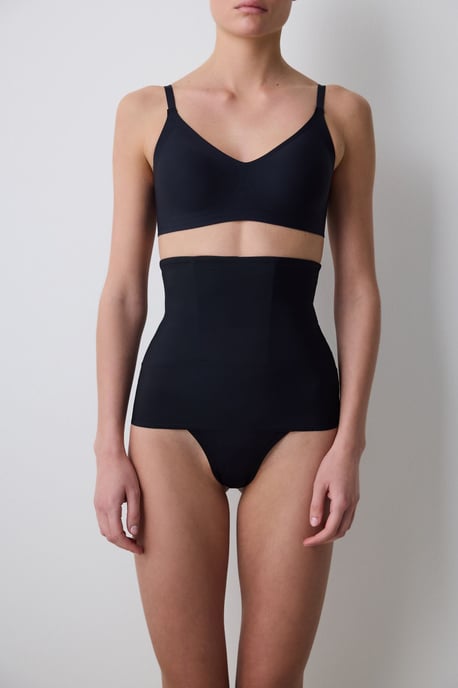 Hochtailliertes Strick-Shapewear-Korsett - Image 1