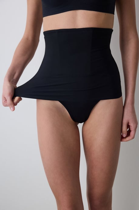 Hochtailliertes Strick-Shapewear-Korsett - Image 2