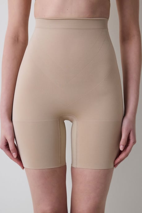 Trägerloses Hochgewändetes Shapewear Mini-Unterkleid - Image 1