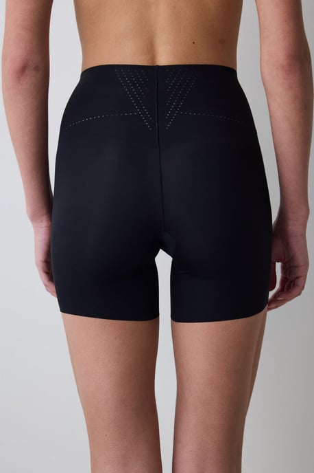 Hoch-taillierte Strick-Shapewear-Shorts - Image 3