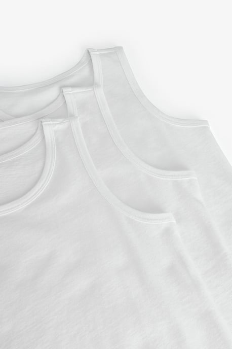 3er-Pack Baumwoll-Midi-Trägertops - Image 3