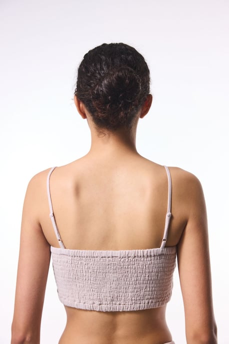 Damen Crop Cut-Out Bralet-Top - Image 2