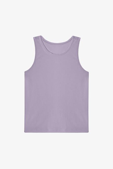 Jugendliche trägerlose gerippte Baumwoll-Tanktops 3er-Pack - Image 4