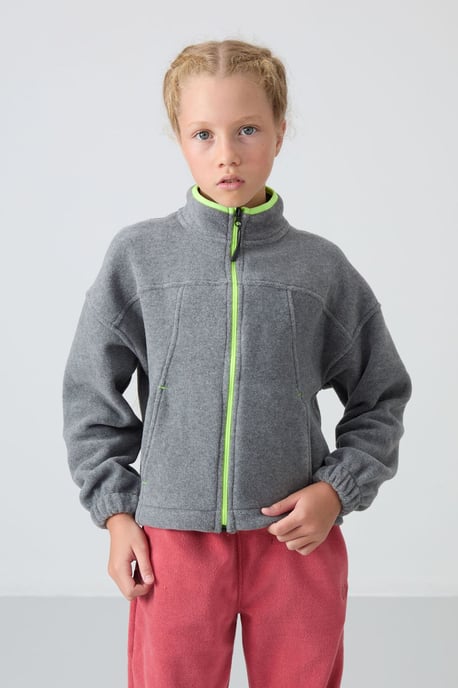 Jugend Sweatshirt mit Reißverschluss - Image 2