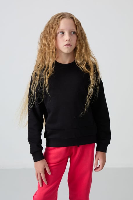 Jugend Unisex Baumwoll-Mischung Sweatshirt - Image 4