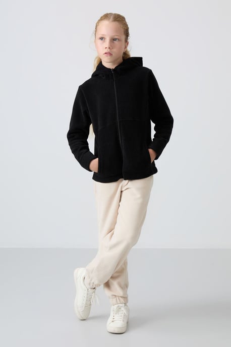 Jugend Unisex Kapuzenzip-Sweatshirt - Image 5