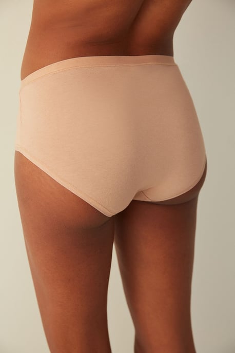 Hochtaillierter Baumwoll-Jersey-Hipster-Slip - Image 2