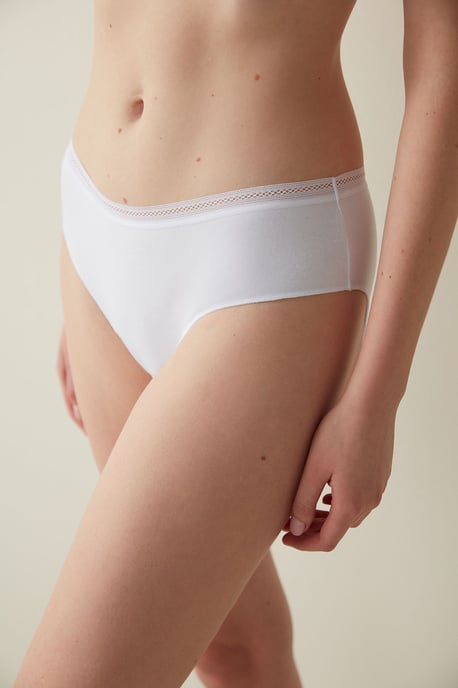 Mid-Waist Baumwoll-Jersey Hipster Slip - Image 3